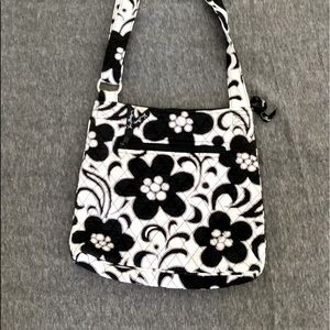 Vera Bradley Bag Black/White Crossbody